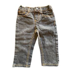 U.S. Polo Assn. - baby denim jeans 12m unisex dark wash